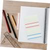 BCOATH 12 Sheets Colorful Self-Adhesive Index Tabs, Sticky Notes, Practical Page Markers for School and Office view 4