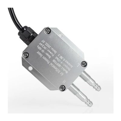 Differential Pressure Sensor/Transmitter, 0–500 Pa / 0–1 kPa / 0–2 kPa, 4–20 mA / 0–10 V / RS485, Wind and Air Pressure Sensor, CZAOINCU (Output: 4–20 mA, −1 to 1 kPa)