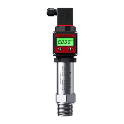 CZAOINCU Pressure Transmitter with LCD Display, 0–16/25/40 bar, 4–20 mA HART, 0–10 V, RS485, M20×1.5 (Output: 4–20 mA HART, 0–0.4 MPa)