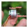 DSZUJTYROP DC 1104 Brushless Electronic Starter, 4.8 mm Long Shaft, 4300 KV view 3