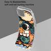 WUACYEAMING Case for Google Pixel 9 Pro XL with Anime Pilot Rocket Pattern and Lanyard view 4