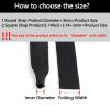 LYHYDMA Braided Cable Protection Sleeve, Heat-Shrink Tube, Flame-Retardant, ID 8 mm, 1 Meter view 3