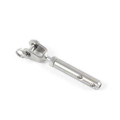 SkyjOy Wire Rope Clips for Cable Railing, 1.5/2/3/4/5/6/8 mm, with Hex Socket Set Screws (5 mm, 2 pcs)