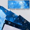 Eslifey Wolf Shower Curtain with 10 Hooks, 168 x 183 cm view 3