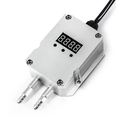 -30 kPa to 30 kPa Differential Pressure Transmitter, 4–20 mA/RS485, 0–100 Pa/0–1 kPa Digital Differential Pressure Sensor Transducer, CZAOINCU (LED Display, 4–20 mA, -100 to 100 Pa)