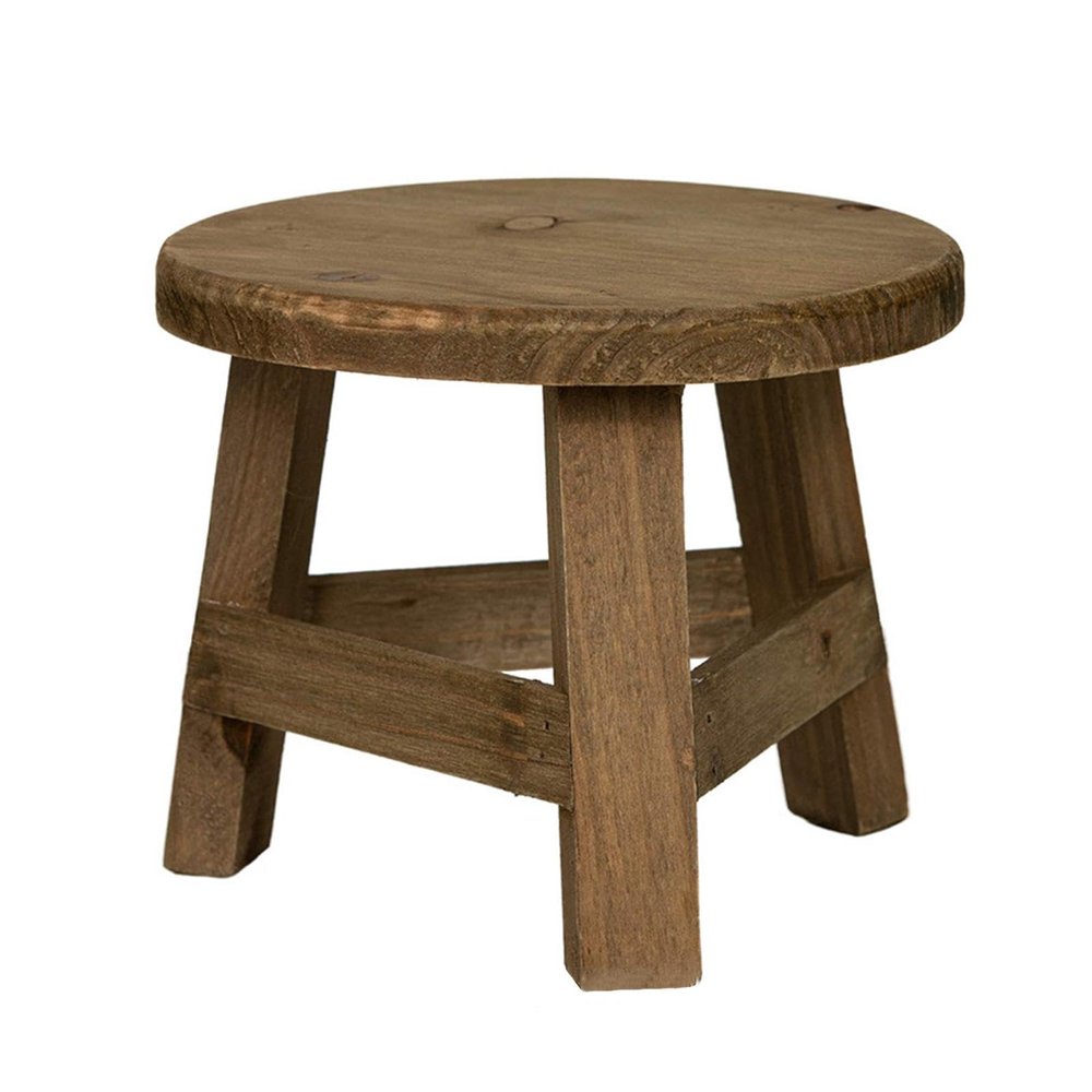 Tanxemery Wooden Plant Stand and Flower Pot Holder Stool