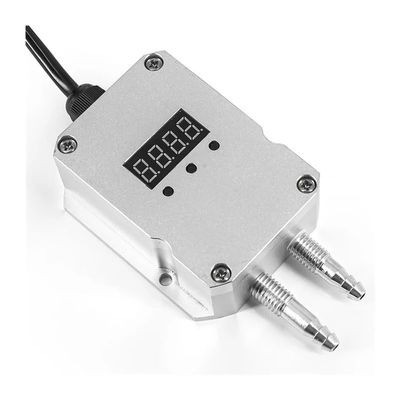 Wind/Air Differential Pressure Transmitter, 0–100 Pa, 0–1 kPa, 0–10 kPa, 4–20 mA, RS485, Digital Differential Pressure Sensor Transducer, CZAOINCU (LCD Display, 4–20 mA, 0–10 kPa)