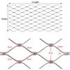 Wzmazingly 304 Stainless Steel Cable Net, Retractable Safety Net for Railings, Impact-Resistant Mesh Fence for Outdoor, Garden, and Farm Use (0.5 x 5 m) view 2