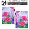 Case for iPad Pro 11-inch (2024), Slim Magnetic PU Leather Cover with Stand, Rose Red view 4
