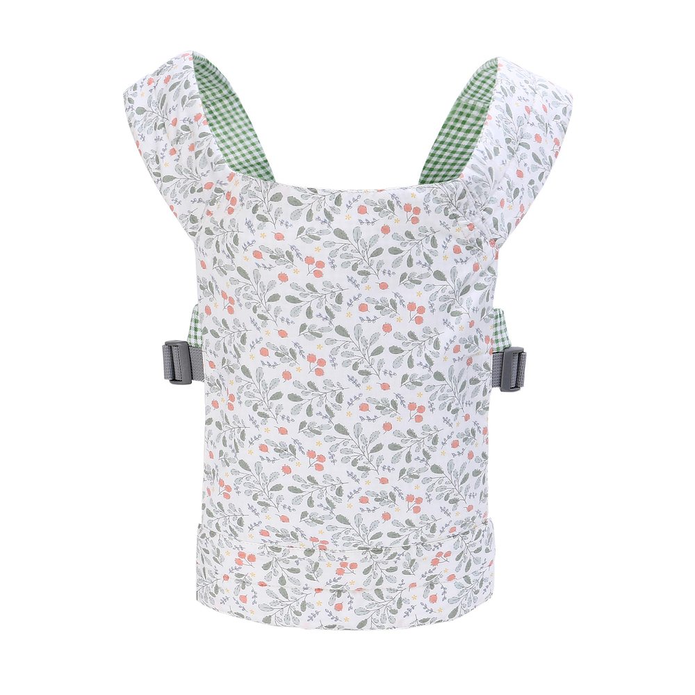 Miracle Baby Doll Carrier for Children, Front and Back Carrier with Adjustable Straps, 100% Cotton