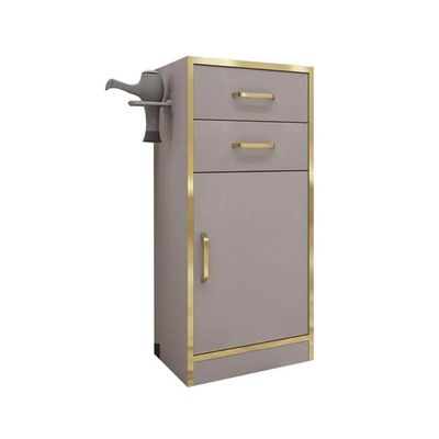 Salon Styling Station Storage Cabinet, Gray A, 35 x 30 x 80 cm