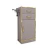 Salon Styling Station Storage Cabinet, Gray A, 35 x 30 x 80 cm view 1