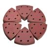 GSJNHY 120-Piece Sandpaper Discs, 40–240 Grit, 6-Hole, 93 mm Triangle Delta view 4