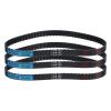 QUARKZMAN 3-Pack 144XL037 Rubber Timing Belts, 72 Teeth, 0.37 in Width, 0.20 in Pitch, Black view 1