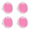 LVTISEE 4-Piece Pink Cabinet Knob Set view 1
