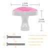 LVTISEE 4-Piece Pink Cabinet Knob Set view 3