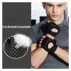 LXHZSY Men's Training Gloves for Weightlifting, Gym, Fitness, and Cycling, Pink, Size S view 3