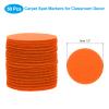 PATIKIL 50-Pack 2-Inch Orange Carpet Dot Markers view 2