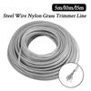 GSJNHY Trimmer Line, Nylon and Steel Wire, Round, 15 m x 2.7 mm view 3