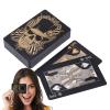Moxeupon Black Playing Card Deck, Adult Playing Cards, Poker Cards view 1