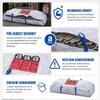B teurobrecher Asbestos Sheet Bag, 260 x 125 x 30 cm, 1,000 kg Capacity, Disposal Big Bag, Empty (5) view 2