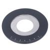 Circle Drawing Tool, Rotating Round Template Ruler, Black with G view 1
