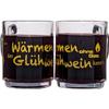 Glasveredlung Schmitz Mulled Wine Mug 27 cl, Heavy-Duty 320 g, Stackable, Tempered, 0.2 l Fill Mark, “Warming Without Gas” Decor, 504 Pieces view 1