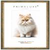 PrimeLuxe Solid Wood Picture Frame - Custom-Made 36 x 107 cm in Green/Gold | Size Selectable | Anti-Glare Acrylic Glass view 1