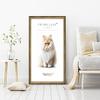 PrimeLuxe Solid Wood Picture Frame - Custom-Made 36 x 107 cm in Green/Gold | Size Selectable | Anti-Glare Acrylic Glass view 3
