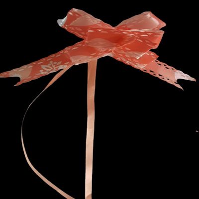 AB-Fashion Gift Ribbons for Decorating (Orange, approx. 5x7 cm)