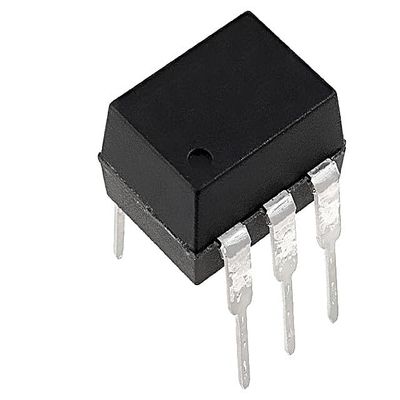 4x 4N28 Optocoupler, THT, 1 Channel, Transistor Output, 5 kV Isolation, 80 V UCE, EVERLIGHT