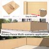 Amunpitic Balcony Privacy Screen 65 x 200 cm with Cable Ties, Wind and Dust Protection view 3