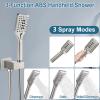 Brushed Nickel 2-Way Wall-Mount Rain Shower System view 2