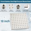Brushed Nickel 2-Way Wall-Mount Rain Shower System view 3