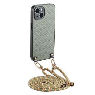 GoodcAcy Phone Necklace Case Compatible with Honor X9b, Detachable Strap, Green