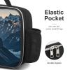 Lunch Bag for Women and Men, Canadian Smokey Mountain Cliff, Reusable Insulated Cooler Bag view 3
