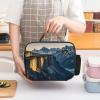 Lunch Bag for Women and Men, Canadian Smokey Mountain Cliff, Reusable Insulated Cooler Bag view 4