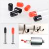 QUARKZMAN 4-Pack Rubber End Caps, 44 mm ID, Dark Gray view 4