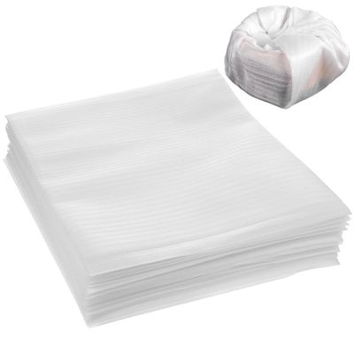 EPE Foam Bags, 100-Pack for Fragile Shipping Items