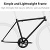 WXHJM 700C Single-Speed City Road Bike with Disc Brakes, Height-Adjustable, Unisex view 4