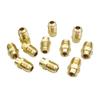 1/8" / 1/4" Female NPT to SAE 45° Flare Brass Fitting for 1/4", 5/16", or 3/8" OD Tube view 1