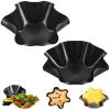 Petal-Shaped Carbon Steel Baking Bowl Set view 1