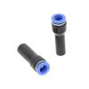 1-Piece Pneumatic Push-In Reducer, 6/8/10/12 mm Tube to 4/6/8/10 mm Tube, CZAOINCU (PGJ12-06) view 1
