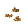 Haroar 50-Piece M3 Grade 12.9 Gold-Plated Titanium Set Screws, Hex Socket, Ring Tip, 12 mm view 1