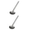 BCOATH 2-Piece Stainless Steel Pot Brushes with Long Handles view 1