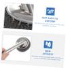 BCOATH 2-Piece Stainless Steel Pot Brushes with Long Handles view 4