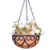Hanging Metal Planter Basket view 1