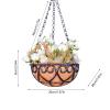 Hanging Metal Planter Basket view 4
