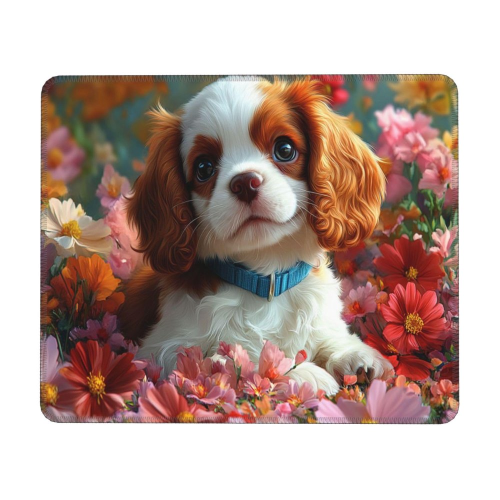 Floral Animals Mouse Pad, 240 x 200 x 3 mm, WH-356