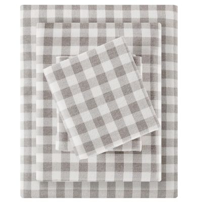 Sleep Philosophy True North 100% Cotton Flannel Sheet Set, Full Size, Brushed for Extra Softness